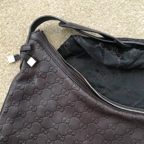 VINTAGE Gucci Shoulder Bag - Leather - Picture 2 of 4